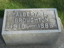 Alberta Lavon Riipi Broughton 1918-1988