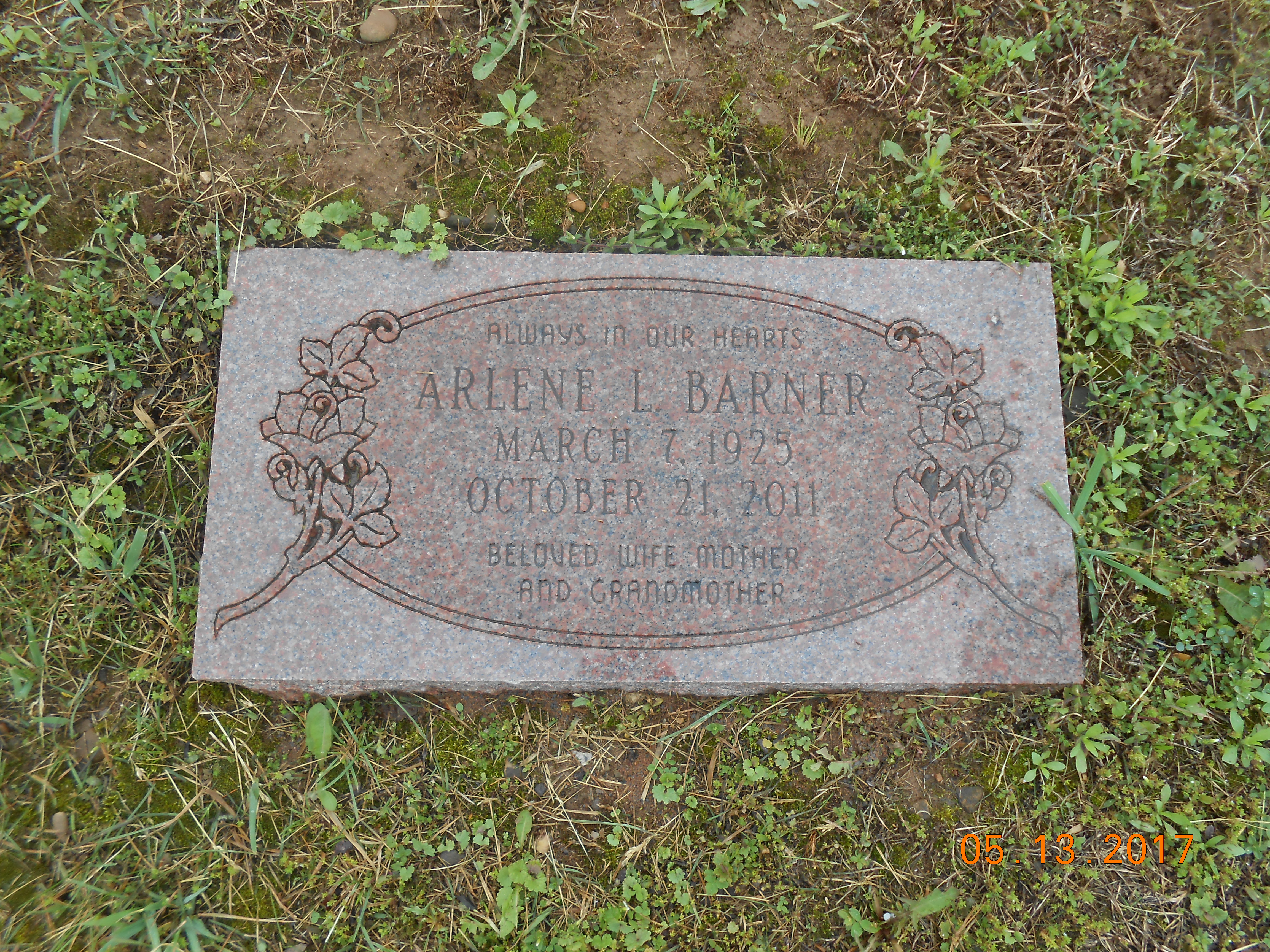 Arlene Lottie Maxine Swartz Barner 1925-2011