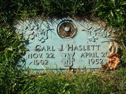 Carl Jacob Haslett 1902-1952