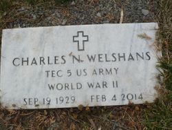Charles Newton Welshans 1929-2014