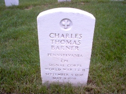 Charles Thomas Barner 1896-1958