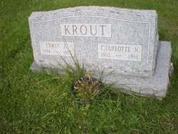 Charlotte Neoma Barner Krout 1903-1961