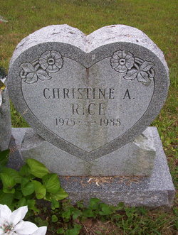 Christine Ann Rice 1975-1988