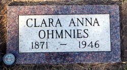 Clara Anna Wren Ohnmeiss 1871-1946