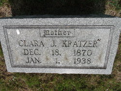 Clara J. Kratzer 1870-1938