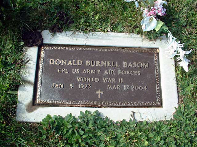  Donald Burnell BASOM