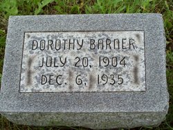 Dorothy Fravel Barner 1904-1935