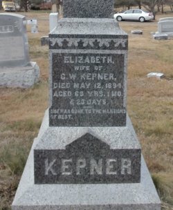 Elizabeth Keagle Kepner 1826-1894