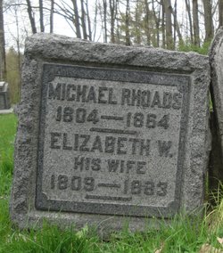 Elizabeth Wilt Rhoads 1809-1893
