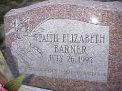 Faith Elizabeth Barner 1995-1995