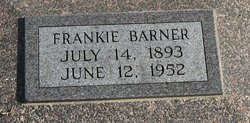 Frankie Nelson Barner 1893-1952