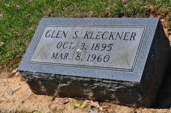 Glen Stanley Kleckner 1895-1960