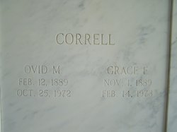 Grace Estella Bower Correll 1889-1973