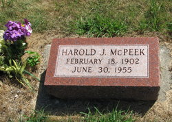 Harold James 'Mac' McPeek 1902-1955