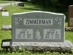 Jane Elizabeth Zimmerman 1942-2015