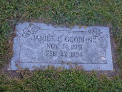 Janice Elaine Goodling 1951-1994