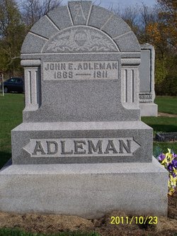 John Edwin Adleman 1869-1911