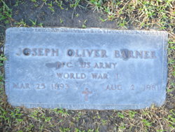Joseph Oliver Barner 1893-1981