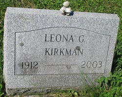 Leona Genevieve Barner Kirkman 1912-2003