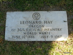 Leonard Hay 1886-1967