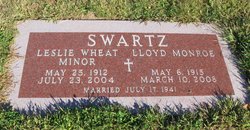Leslie Wheat Minor Swartz 1912-2004