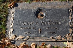 Louise Anna Farrell McCaleb 1920-2010