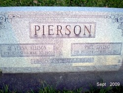 Mabel Verna Allison Pierson 1887-1970