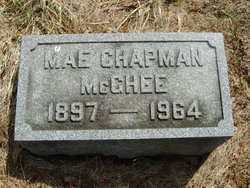 Mae Christina Chapman McGhee 1897-1964