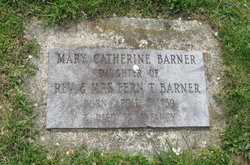  Mary Catherine BARNER