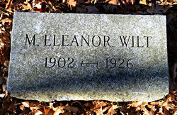 Mary Eleanor Wilt 1902-1926