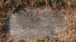 Mary Jane Ardella Barner Deckard 1894-1982