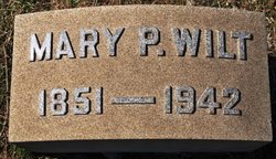 Mary P. Pearce Wilt 1851-1942