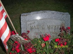 Maxwell Cooley 'Max' Mowry 1916-1976