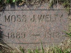 Moss J. Welty 1899-1913