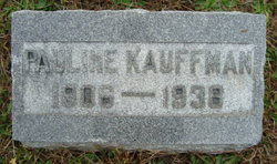 Pauline May Kauffman Fetterhoff 1906-1938