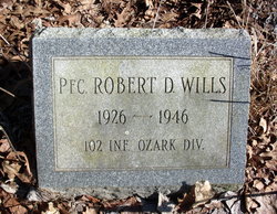 Robert Donald Wills 1926-1946