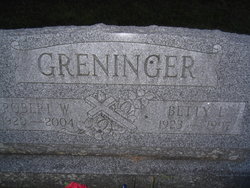 Robert W. Greninger 1920-2004