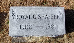 Royal Grant Shaffer 1902-1981