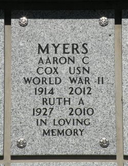 Ruth A. Myers 1927-2010