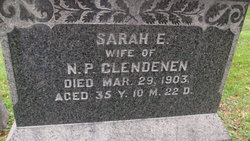 Sarah Ellen Myers Clendenen 1867-1903