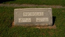 Titus Lee Nicholas 1883-1954