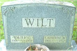 Walter Clarence Wilt 1901-1959