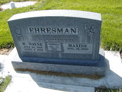 Walter Wayne Ehresman 1918-1999