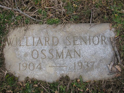 Willard Senior Ossman 1904-1937