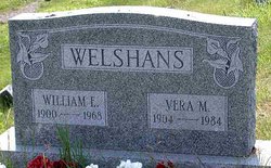 William Ernest Welshans 1900-1968