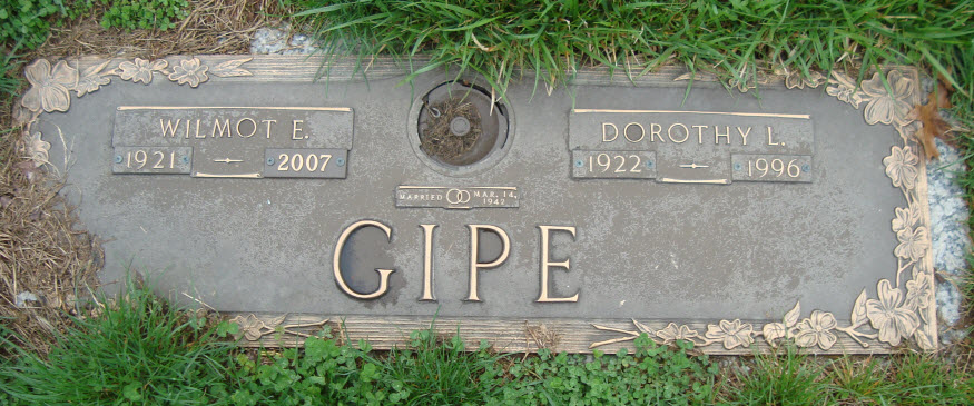 Wilmot Eugene Gipe 1921-2007