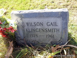 Wilson Gail Klingensmith 1928-1961