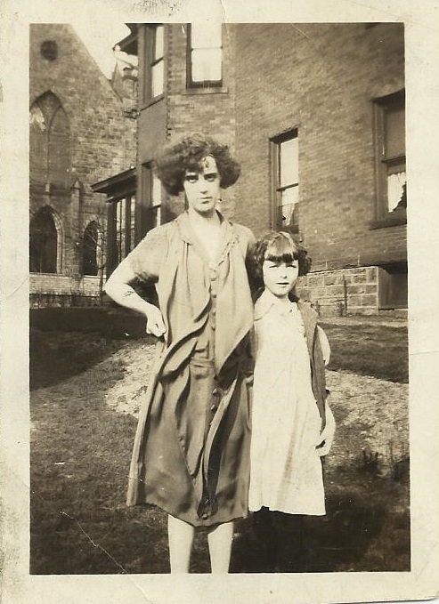 Margaret (Ivory) Smith and Jane McCaffrey